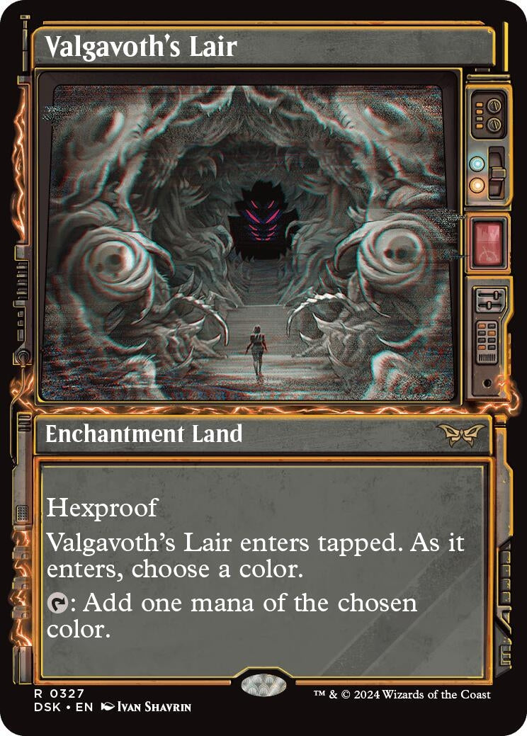 Image for Valgavoth's Lair (Showcase) (327) (Duskmourn: House of Horror) - Magic: The Gathering