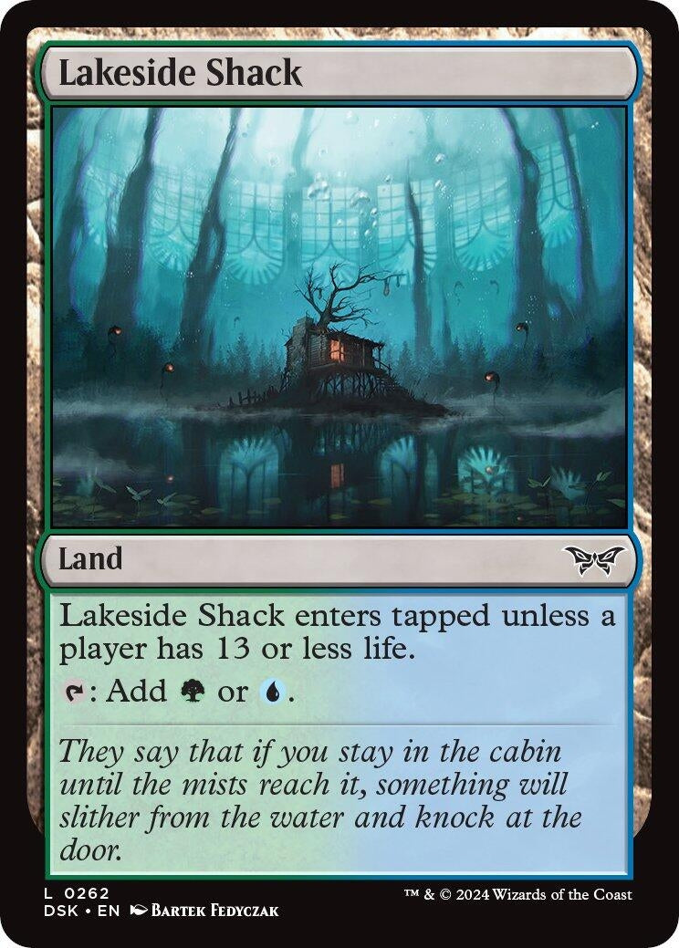 Image for Lakeside Shack (262) (Duskmourn: House of Horror) - Magic: The Gathering