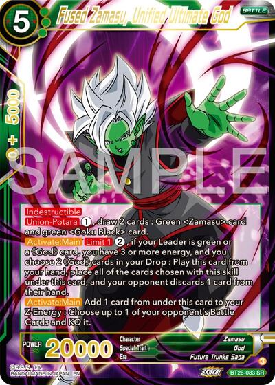 Fused Zamasu, Unified Ultimate God - BT26-083