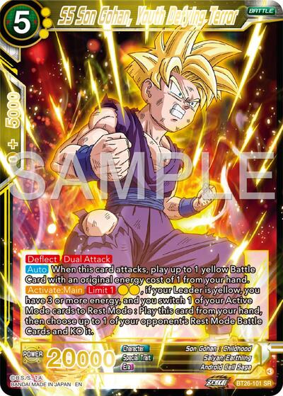 SS Son Gohan, Youth Defying Terror - BT26-101