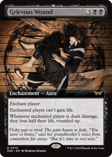 Image for Grievous Wound (Extended Art) (375) - Magic: The Gathering