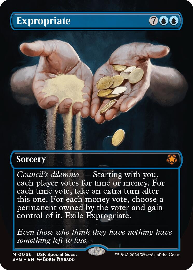 Image for Expropriate (Borderless) (66) (Special Guests) - Magic: The Gathering