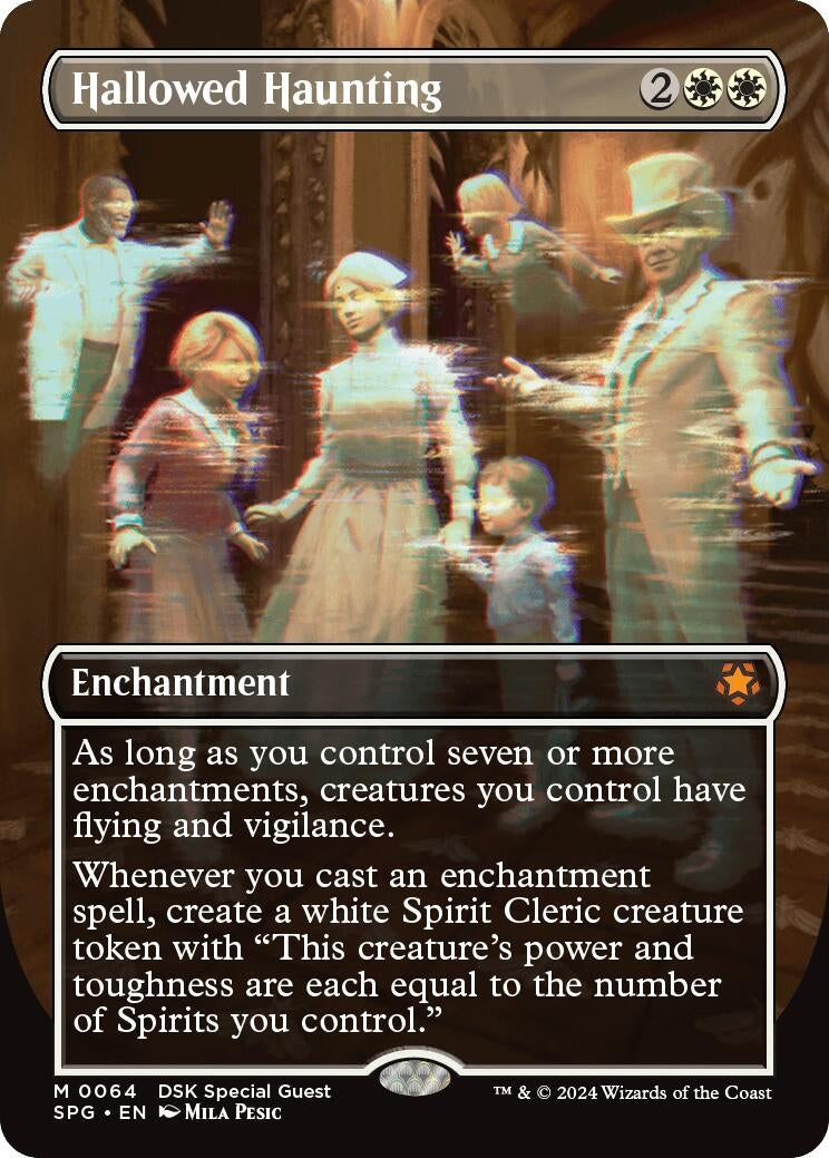 Image for Hallowed Haunting (Borderless) (64) (Special Guests) - Magic: The Gathering