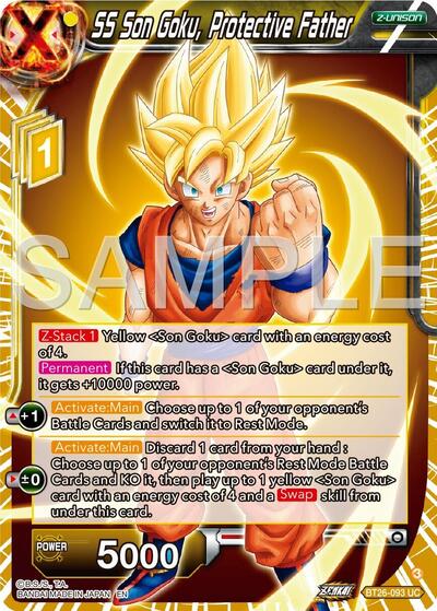 SS Son Goku, Protective Father - BT26-093