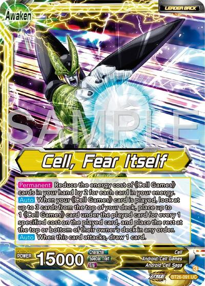 Cell // Cell, Fear Itself - BT26-091