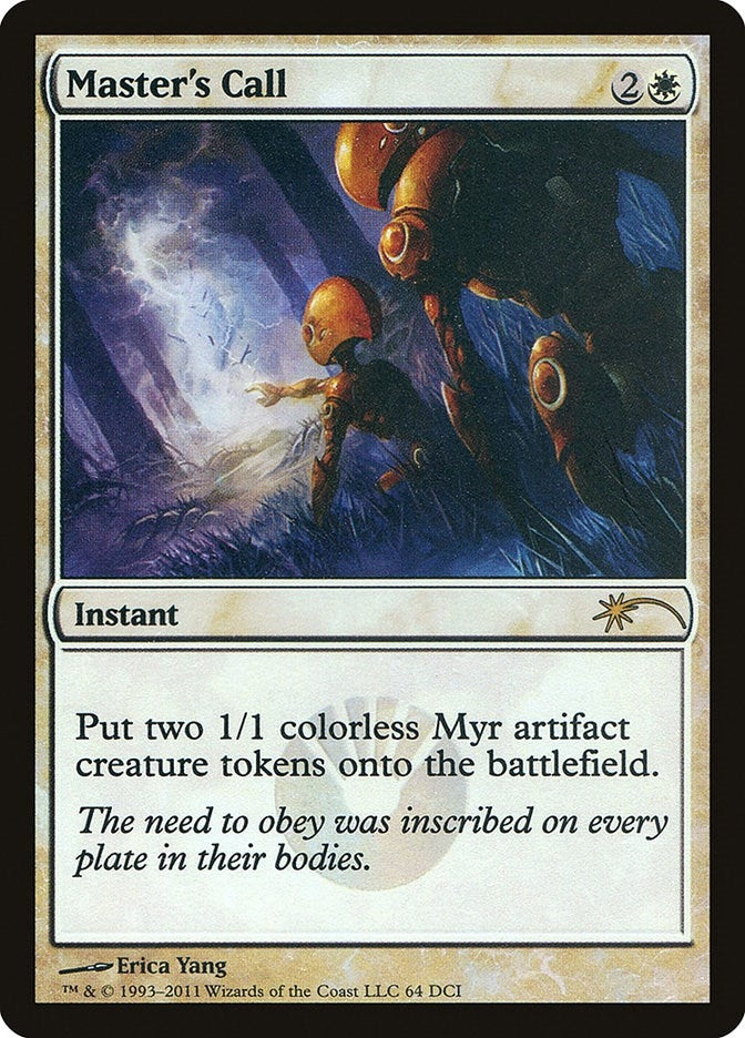 Image for Master's Call (64) (WPN & Gateway Promos) - Magic: The Gathering