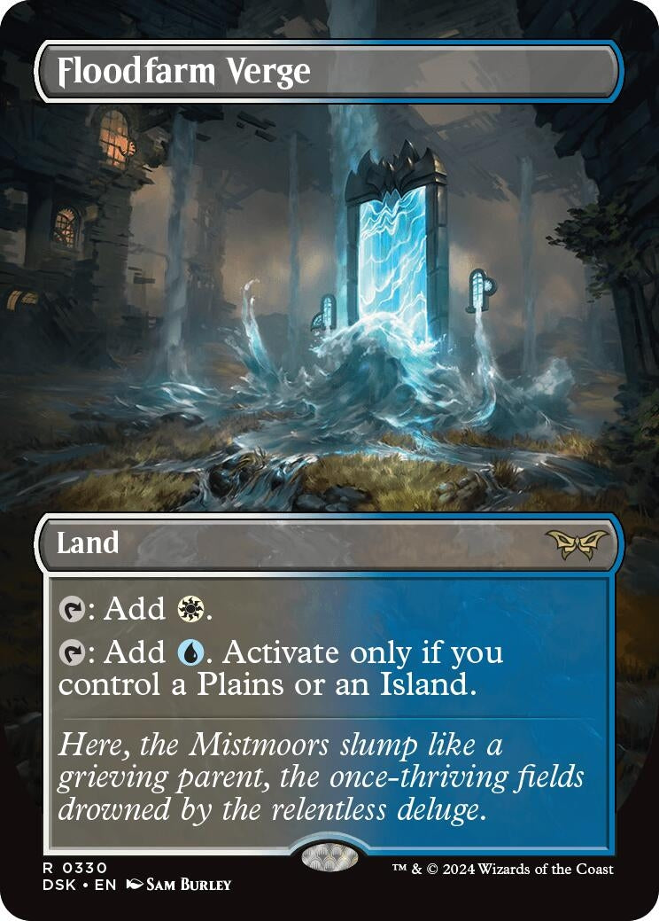 Image for Floodfarm Verge (Borderless) (330) (Duskmourn: House of Horror) - Magic: The Gathering