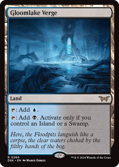 Image for Gloomlake Verge (260) (Duskmourn: House of Horror) - Magic: The Gathering