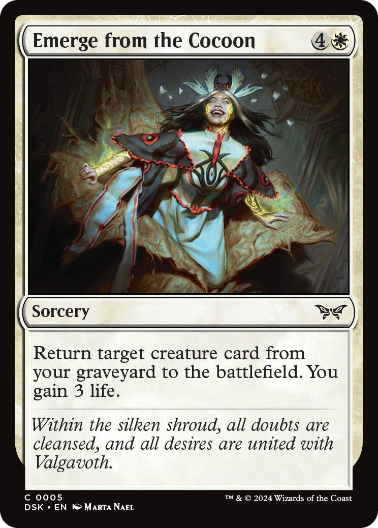Image for Emerge from the Cocoon (5) - Magic: The Gathering