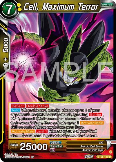 Cell, Maximum Terror - BT26-110