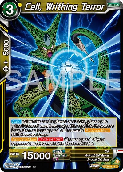 Cell, Writhing Terror - BT26-113