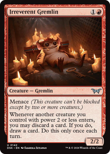 Image for Irreverent Gremlin (142) - Magic: The Gathering