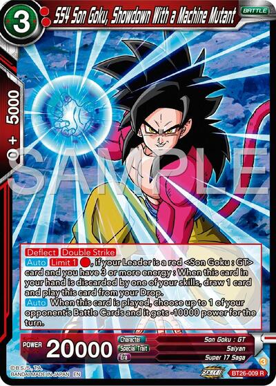 SS4 Son Goku, Showdown With a Machine Mutant - BT26-009