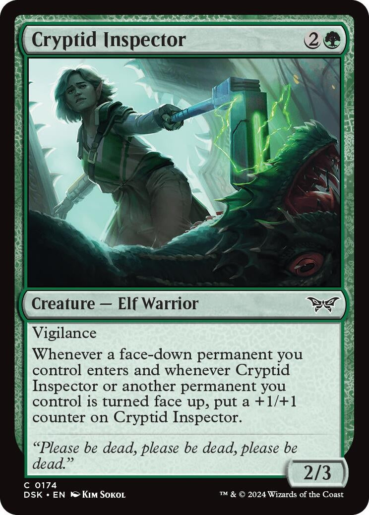 Image for Cryptid Inspector (174) - Magic: The Gathering