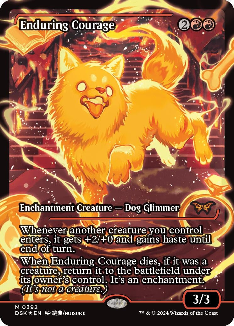 Image for Enduring Courage (Showcase) (392) - Magic: The Gathering