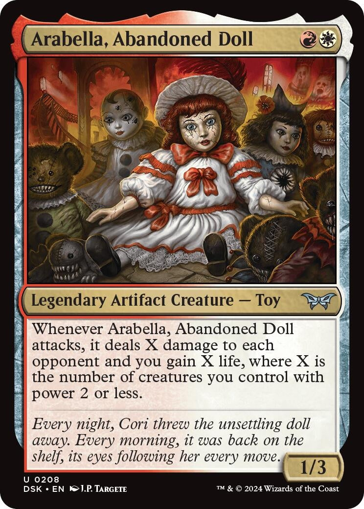Image for Arabella, Abandoned Doll (208) - Magic: The Gathering