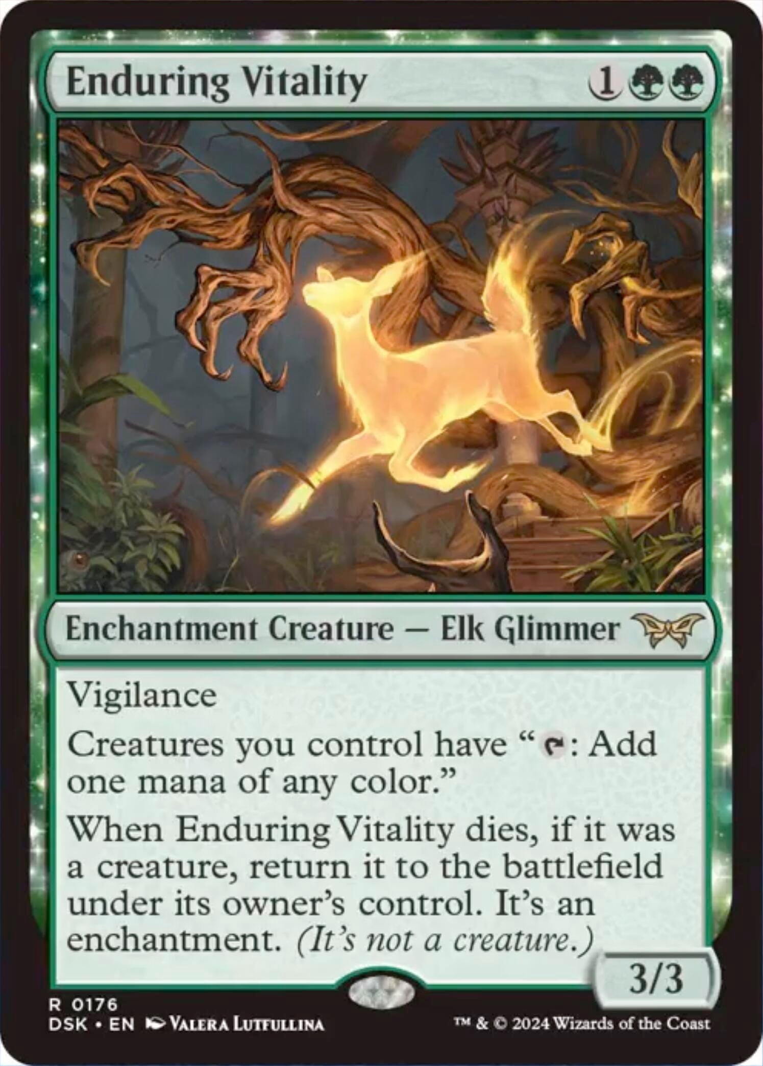 Image for Enduring Vitality (176) - Magic: The Gathering