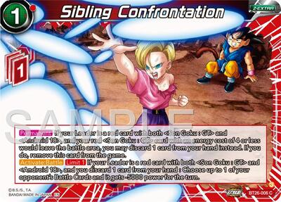 Sibling Confrontation - BT26-006