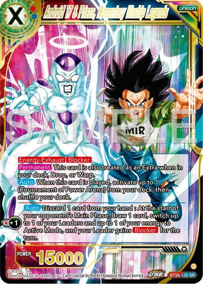 Android 17 & Frieza, Momentary Kinship Legends - BT26-135