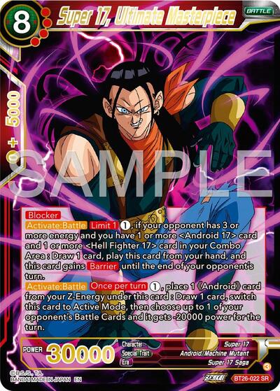 Super 17, Ultimate Masterpiece - BT26-022