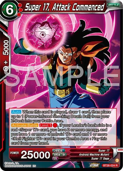 Super 17, Attack Commenced - BT26-024