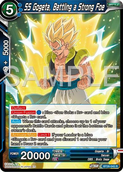 SS Gogeta, Battling a Strong Foe - BT26-045