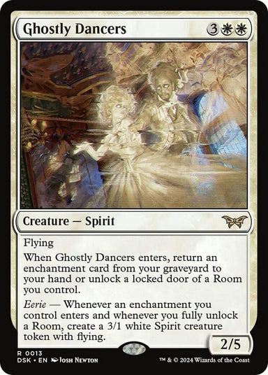 Image for Ghostly Dancers (13) (Duskmourn: House of Horror) - Magic: The Gathering