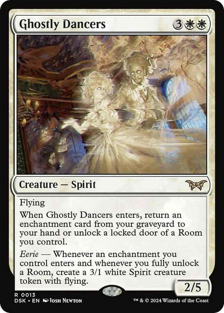 Image for Ghostly Dancers (13) (Duskmourn: House of Horror) - Magic: The Gathering