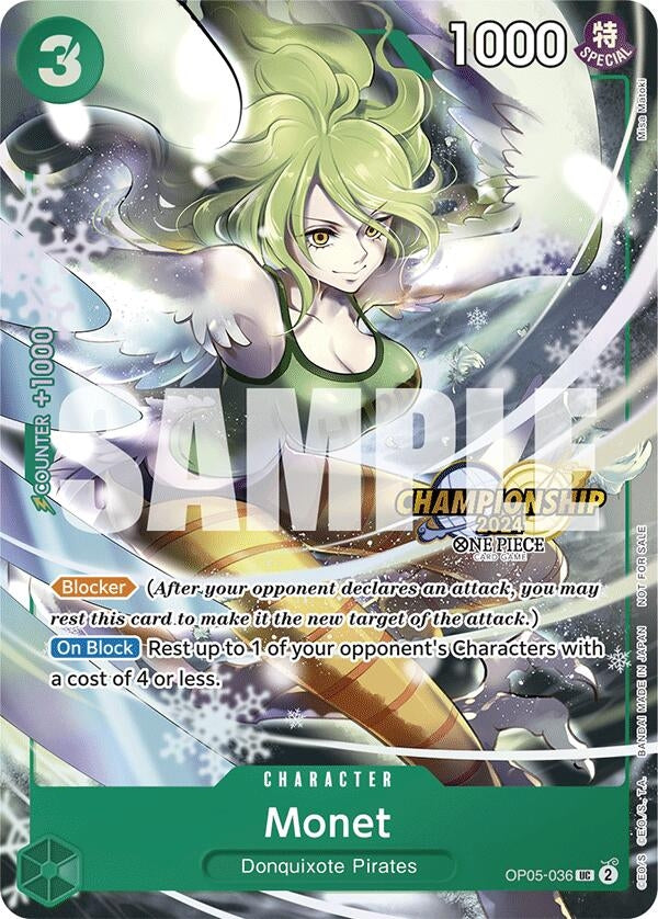 Monet (CS 2024 Event Pack) (OP05-036) (One Piece Promotion Cards)