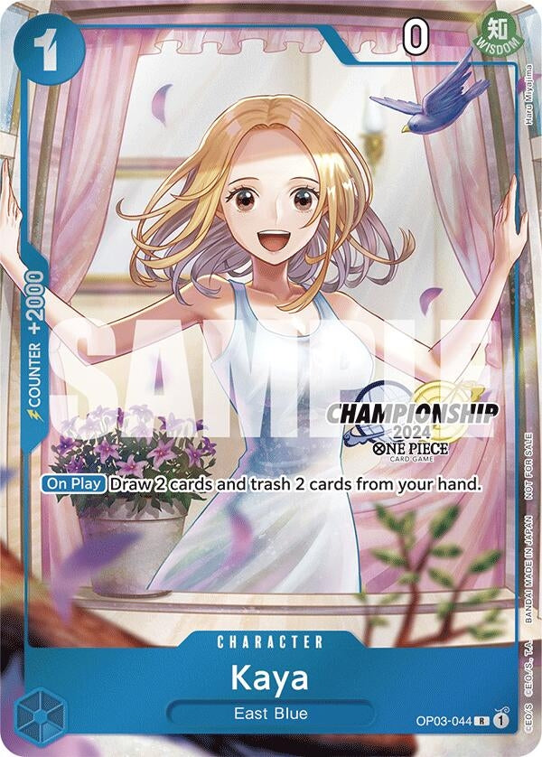 Kaya (CS 2024 Celebration Pack) (OP03-044) (One Piece Promotion Cards)