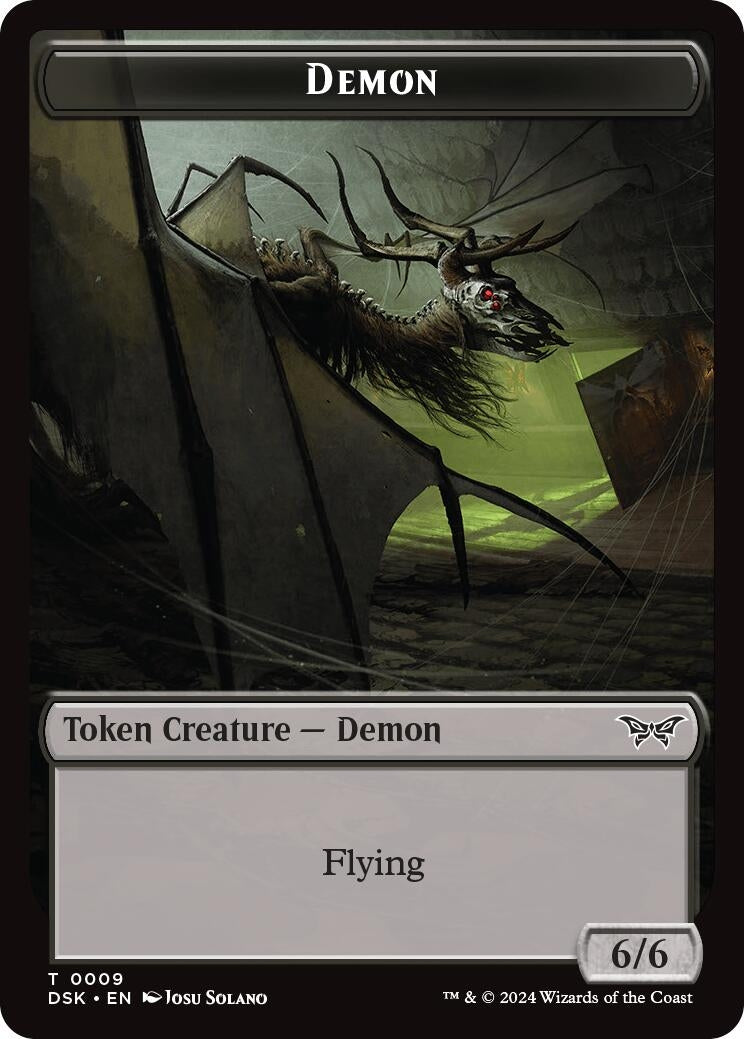 Image for Demon Token (9) - Magic: The Gathering