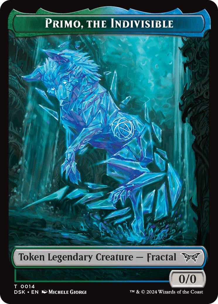 Image for Primo, the Indivisible Token (14) (Duskmourn: House of Horror) - Magic: The Gathering