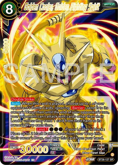 Golden Cooler, Golden Fighting Spirit - BT26-126