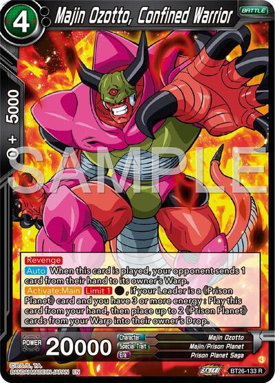 Majin Ozotto, Confined Warrior - BT26-133