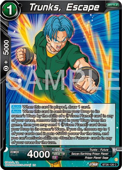 Trunks, Escape - BT26-126