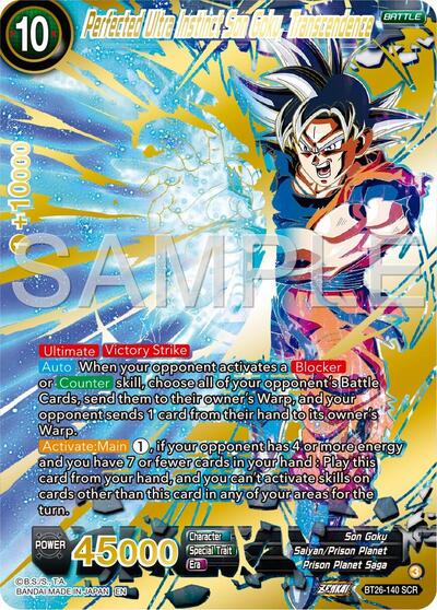 Perfected Ultra Instinct Son Goku, Transcendence - BT26-140