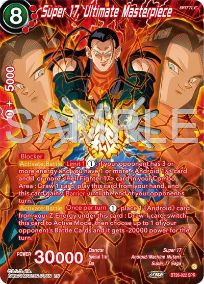 Super 17, Ultimate Masterpiece (SPR) - BT26-022