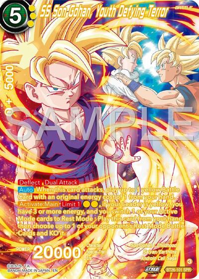 SS Son Gohan Youth Defying Terror (SPR) - BT26-101