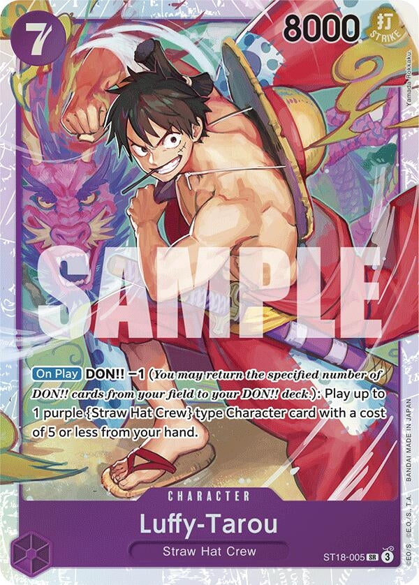 Luffy-Tarou (ST18-005) (Starter Deck 18: PURPLE Monkey.D.Luffy)