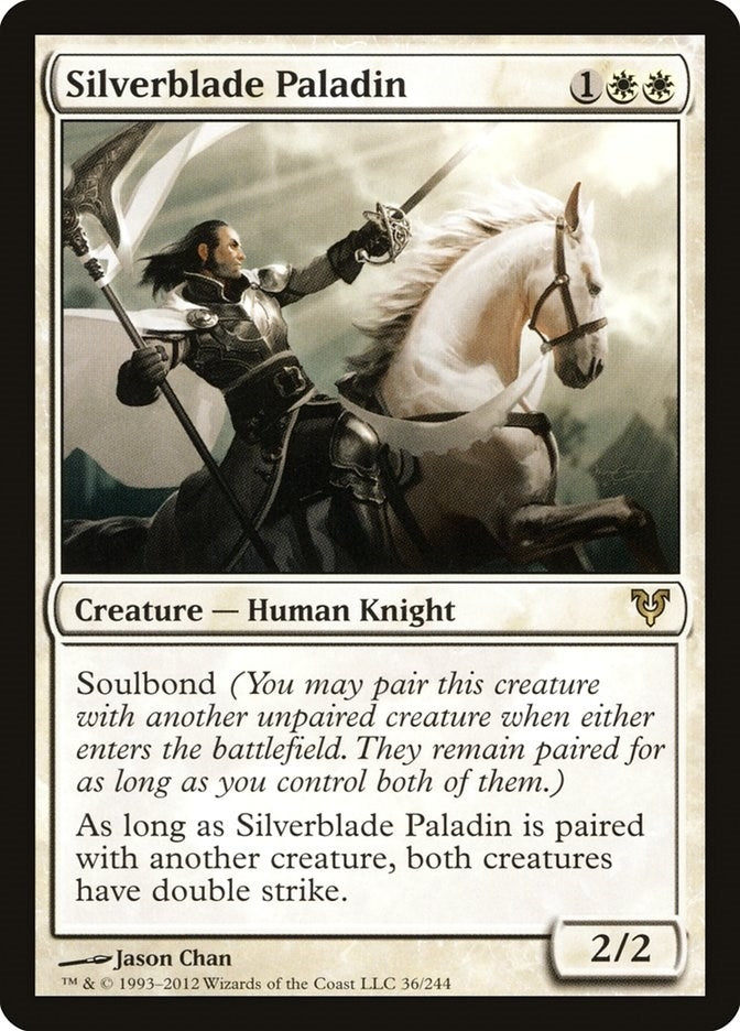 Image for Silverblade Paladin (36) (Avacyn Restored) (AVR) - Magic: The Gathering