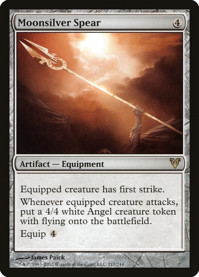 Image for Moonsilver Spear (217) (Avacyn Restored) (AVR) - Magic: The Gathering