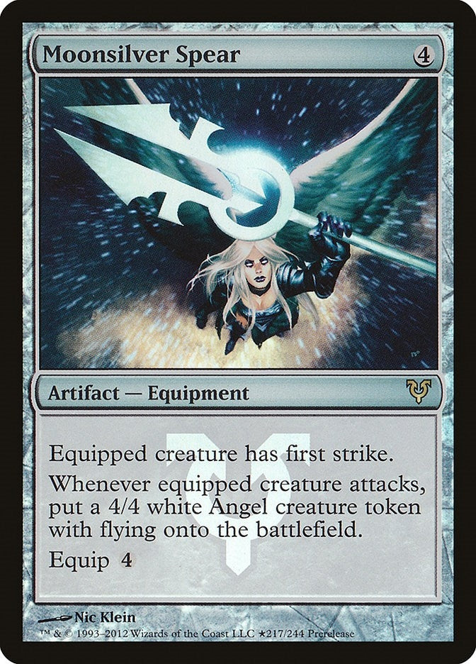 Moonsilver Spear (217) (Prerelease Cards)
