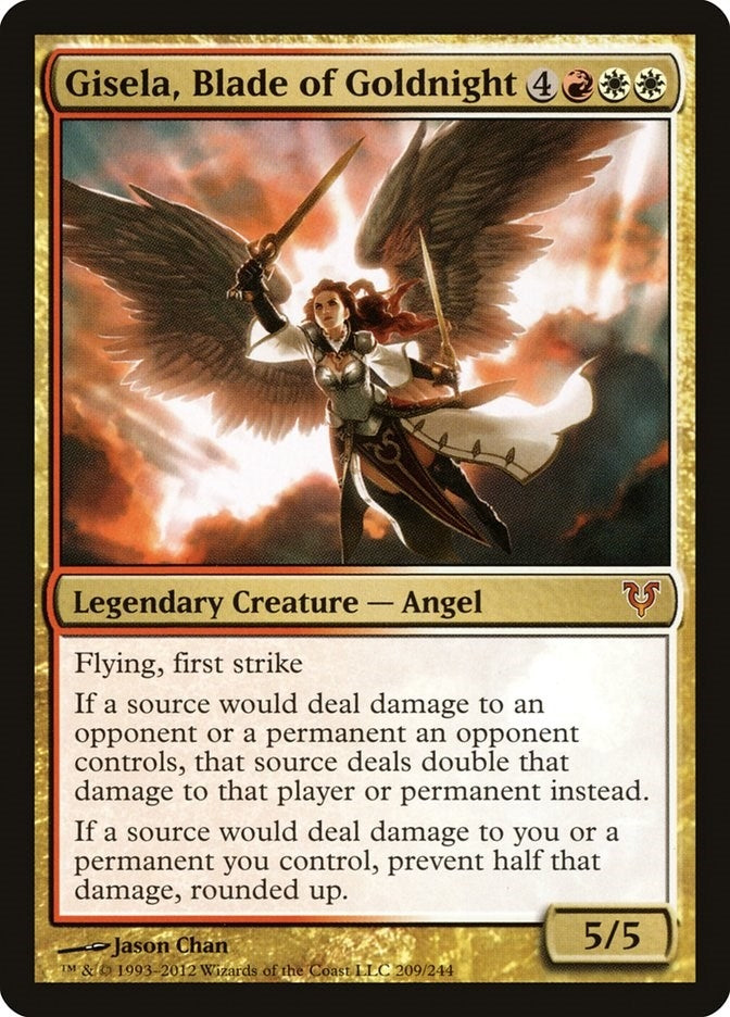 Image for Gisela, Blade of Goldnight (209) (Avacyn Restored) (AVR) - Magic: The Gathering