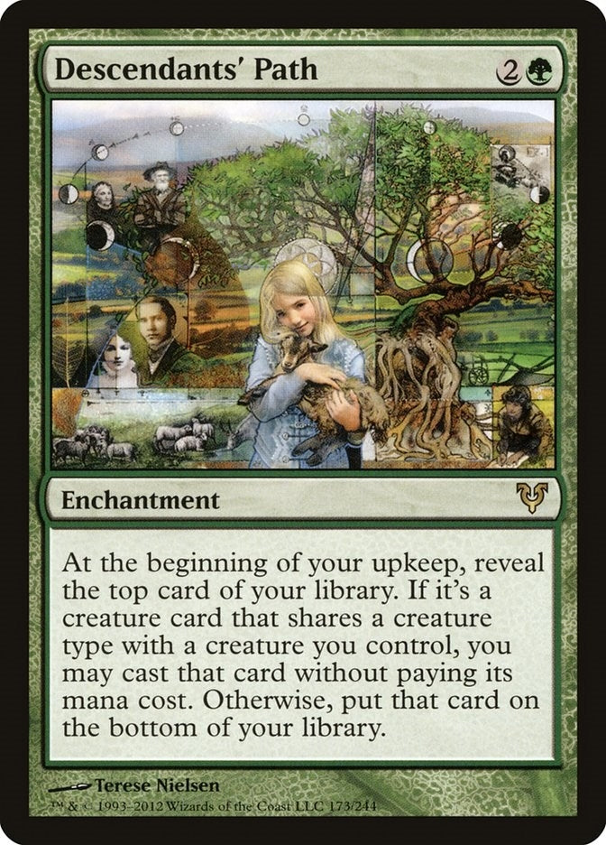 Image for Descendants' Path (173) (Avacyn Restored) - Magic: The Gathering