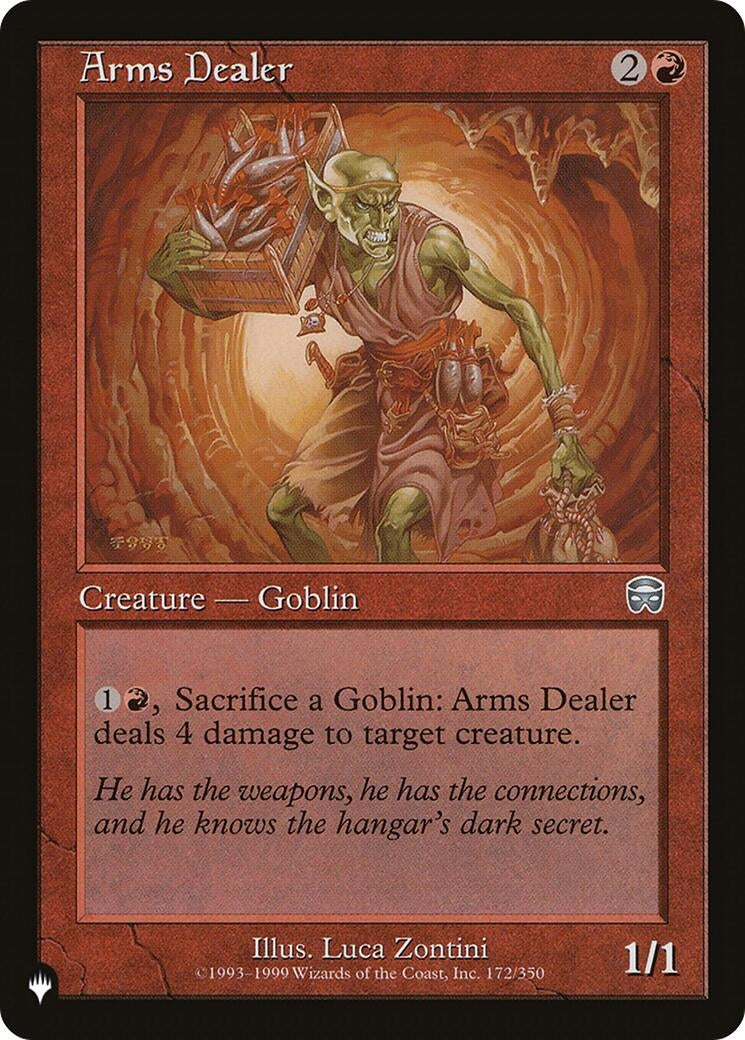 Image for Arms Dealer (MMQ) (172/350) (The List Reprints) (LIST) - Magic: The Gathering
