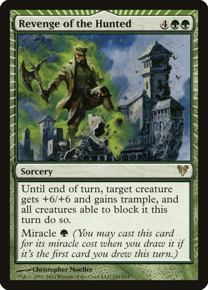 Image for Revenge of the Hunted (191) (Avacyn Restored) (AVR) - Magic: The Gathering