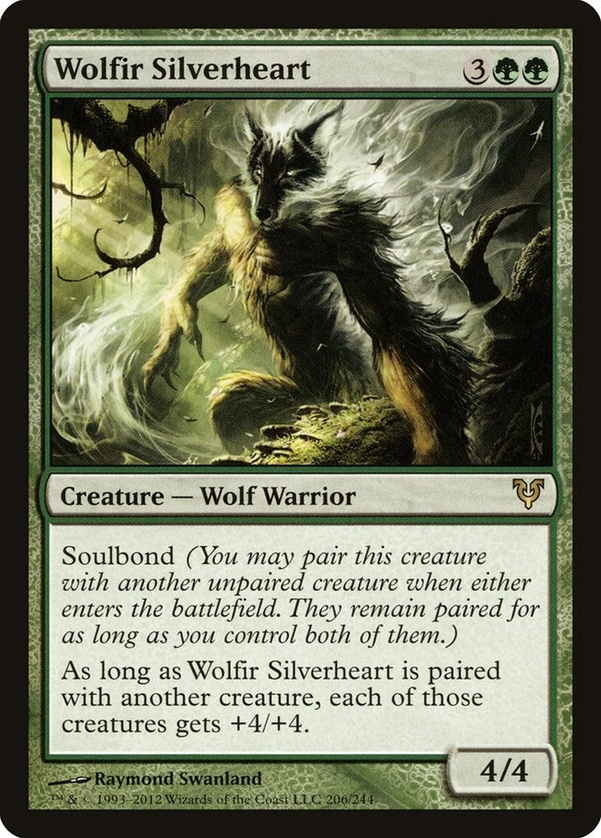 Image for Wolfir Silverheart (206) (Avacyn Restored) (AVR) - Magic: The Gathering