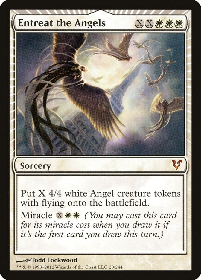 Image for Entreat the Angels (20) (Avacyn Restored) (AVR) - Magic: The Gathering