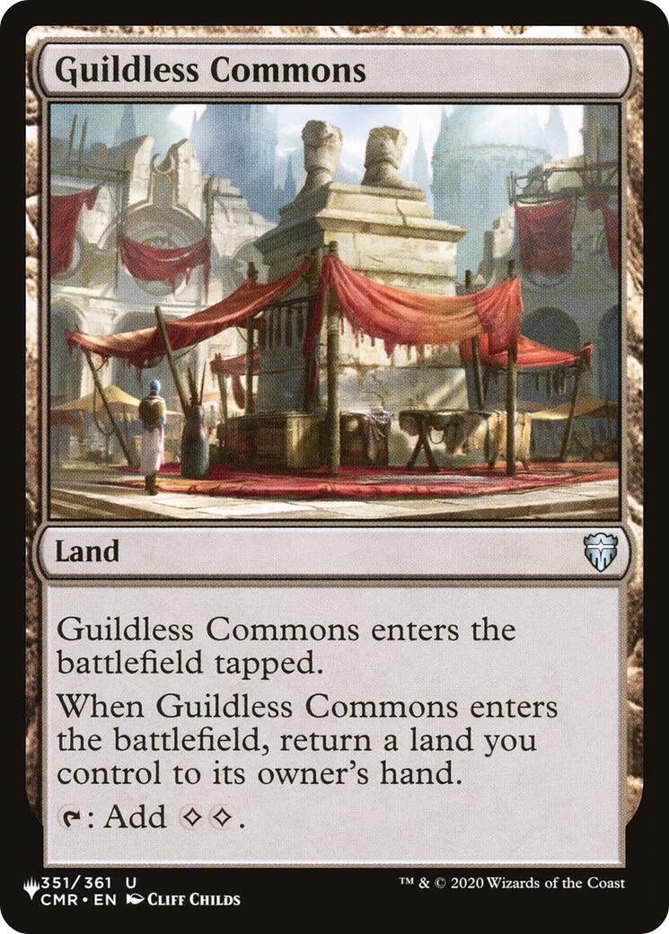 Image for Guildless Commons (351/361) (The List Reprints) (LIST) - Magic: The Gathering