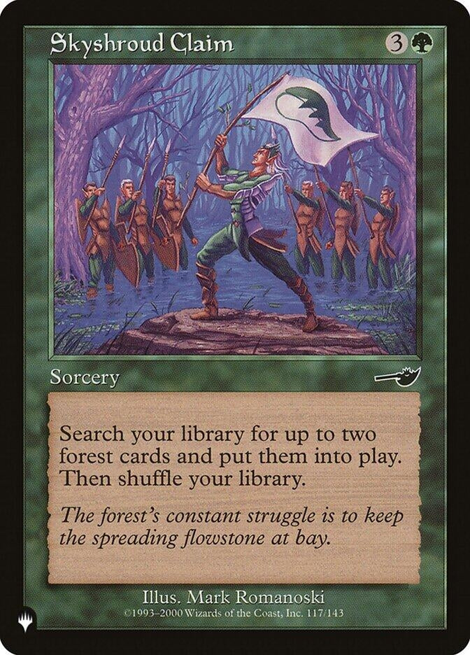 Image for Skyshroud Claim (117/143) (The List Reprints) (LIST) - Magic: The Gathering